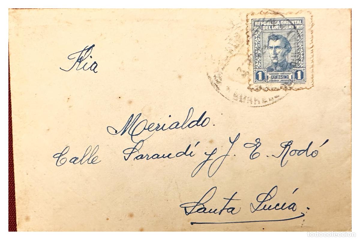 Francobolli: CMI) 1917. URUGUAY. SINGLE PORTRAIT OF JOAQUIN SUAREZ IN BLUE COLOR DOMESTIC XF