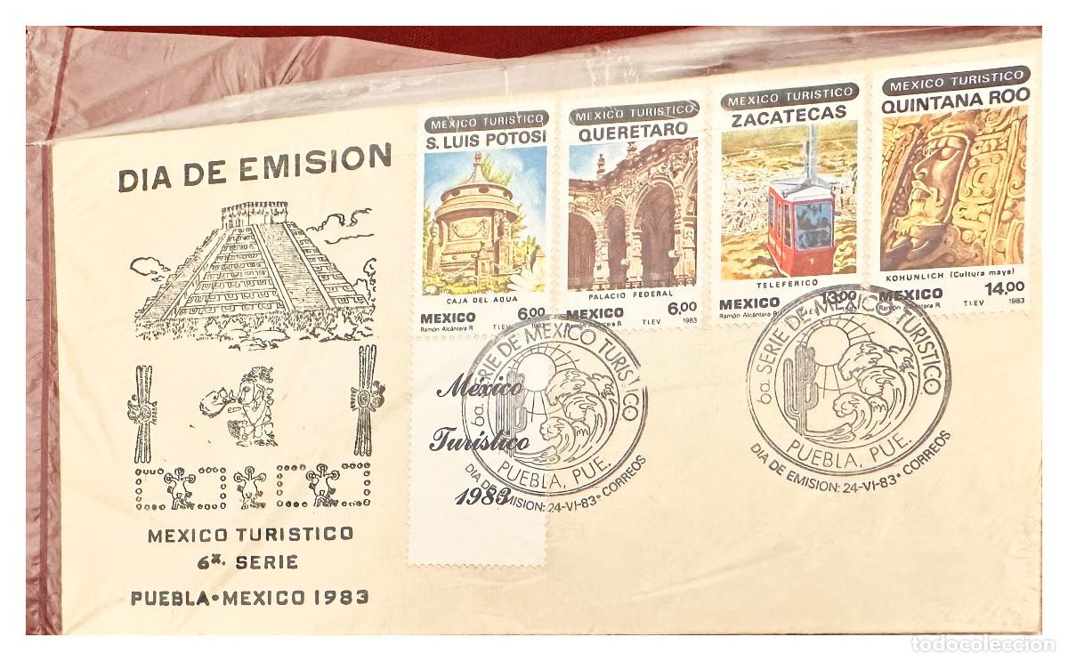 Sellos: CMI) 1983. MEXICO. FDC. MEXICO TURISTICO LANDSCAPES SERIES DOMESTIC MAIL XF