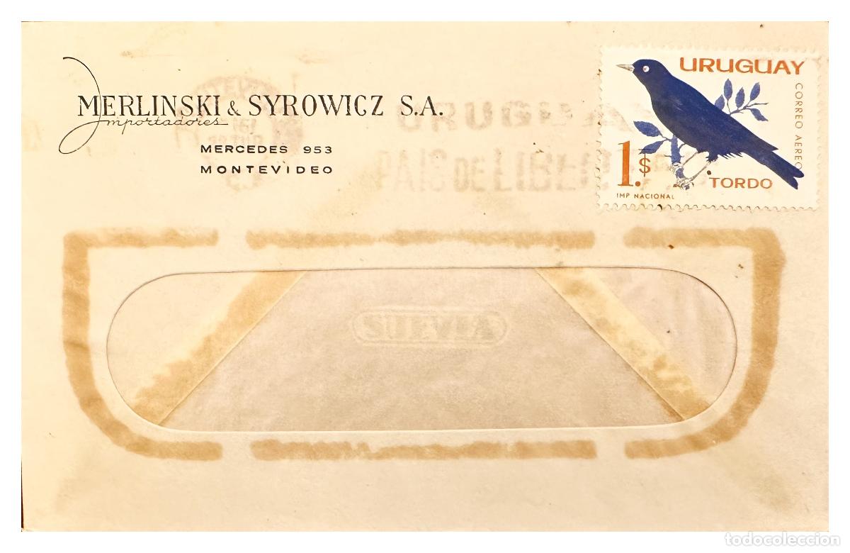 Timbres: CMI) 1965. URUGUAY. TORDO BIRD FAUNA ON BRANCH DOMESTIC MAIL XF