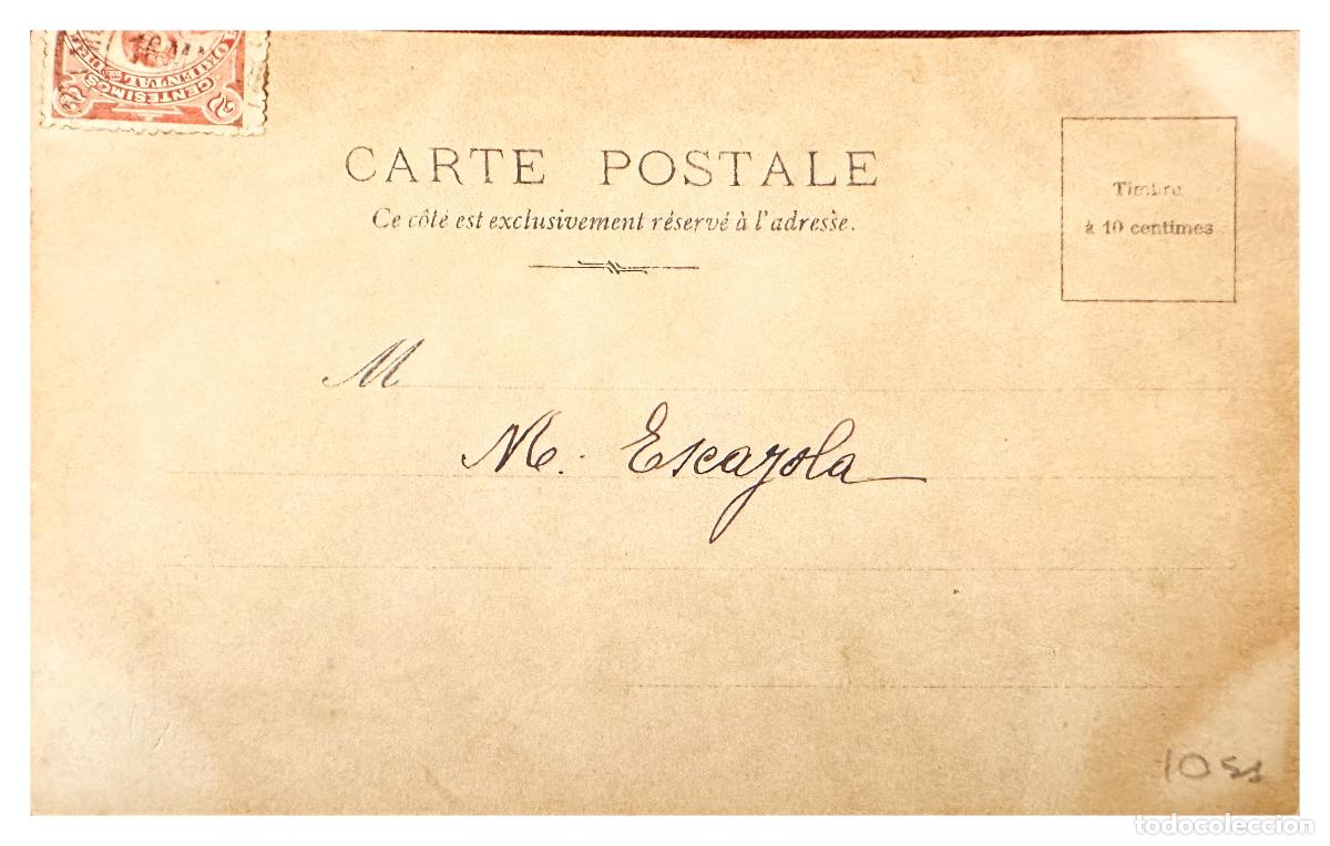 Timbres: CMI) 1922. URUGUAY. POSTCARD. WRITTEN BACK SIDE WITH POSTMARKS DOMESTIC XF