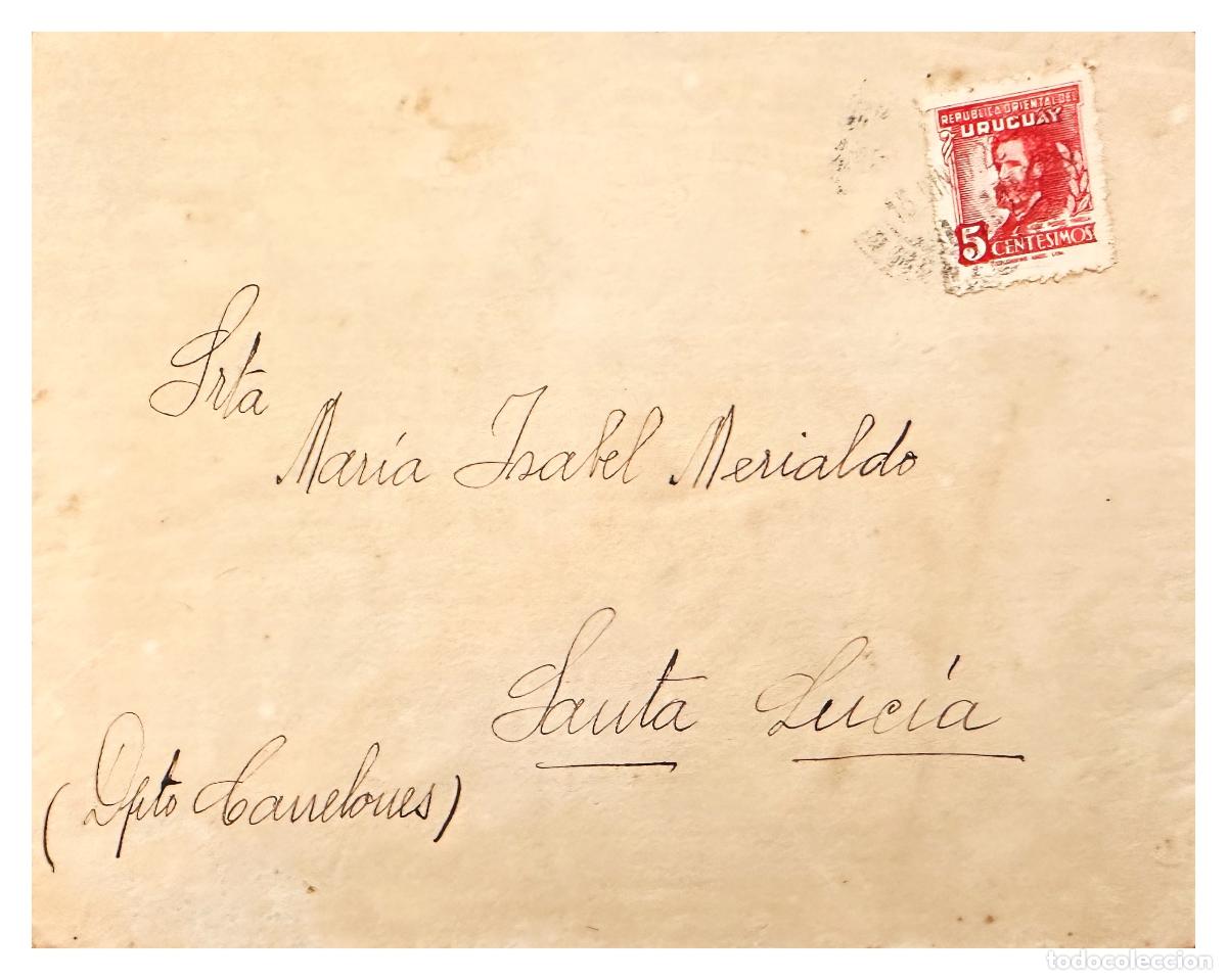 Timbres: CMI) 1927. URUGUAY. SINGLE PORTRAIT OF JOAQUIN SUAREZ IN RED COLOR DOMESTIC XF