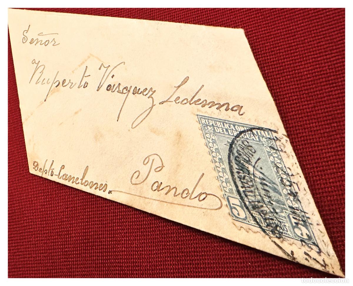 Stamps: CMI) 1928. URUGUAY. LOCAL FAUNA OF INDIGENOUS BIRD IN BLUE COLOR DOMESTIC MAIL XF