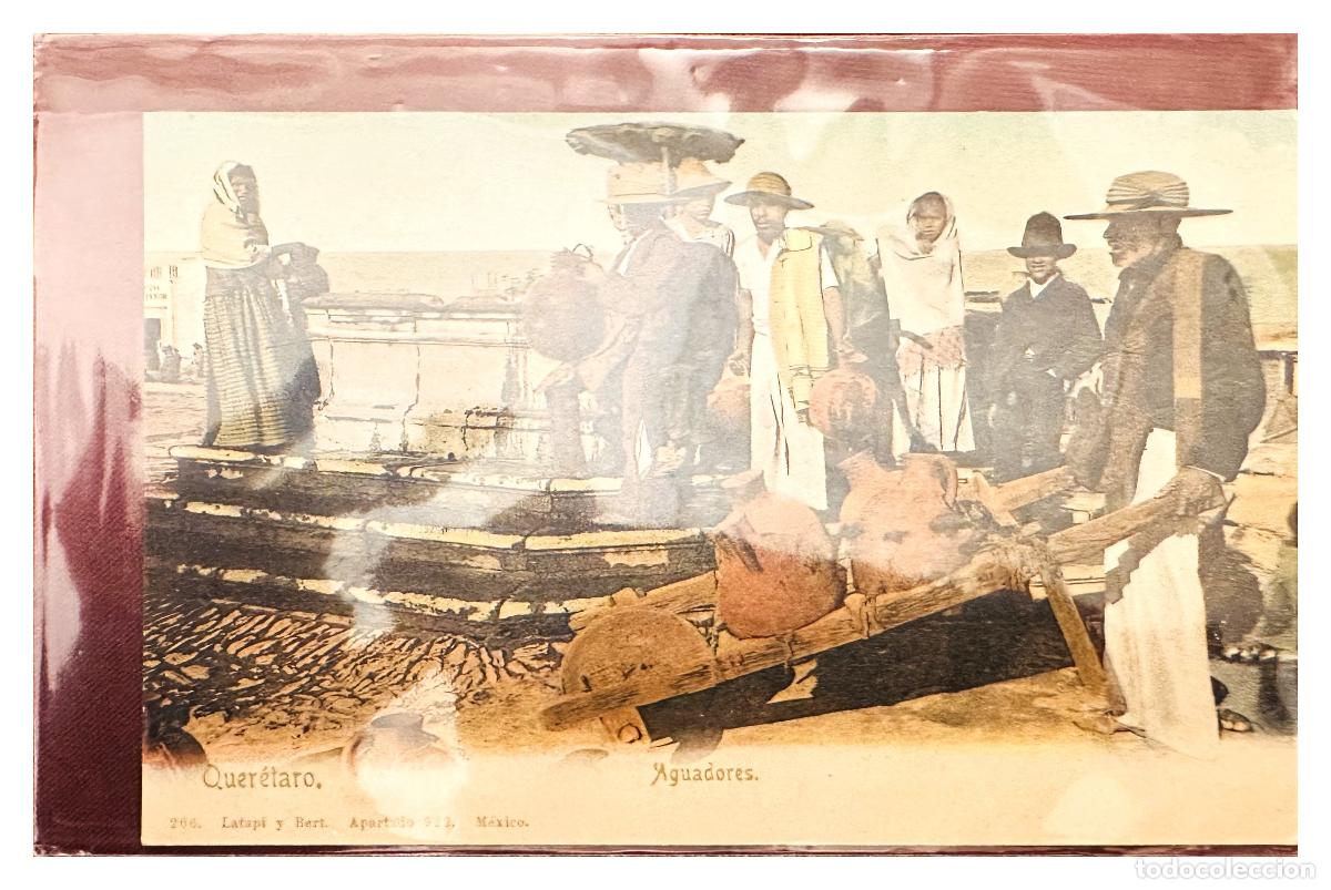 Briefmarken: CMI) 1905. MEXICO. POSTCARD. AGUADORES DE QUERETARO SCENE ILLUSTRATION XF