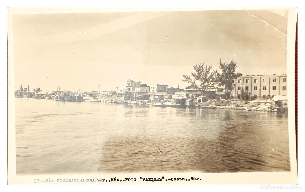 Briefmarken: CMI) 1905. MEXICO. POSTCARD. COATZACOALCOS RIVER VIEW IN VERACRUZ SCENE. XF