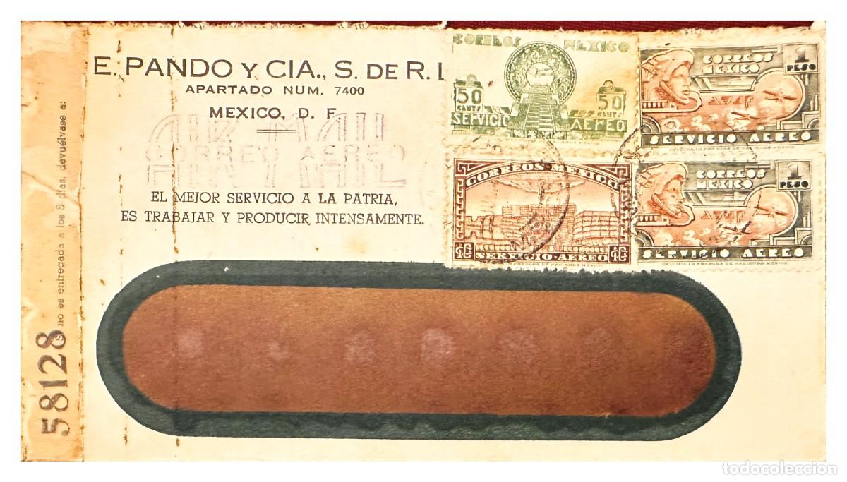 Sellos: CMI) 1940. MEXICO. PYRAMIDAL ARCHITECTURE ISSUE BLOCK DOMESTIC MAIL. XF