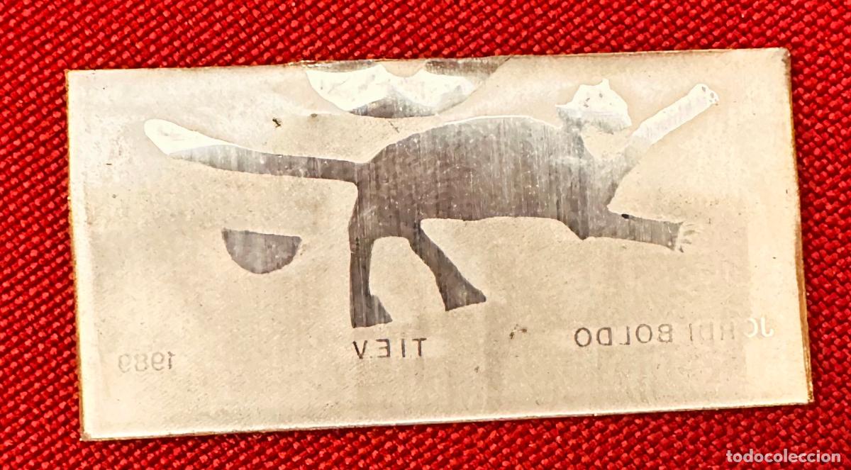Sellos: CMI) 1989 MEXICO METALLIC PLATE WILD CAT FAUNA ILLUSTRATED XF