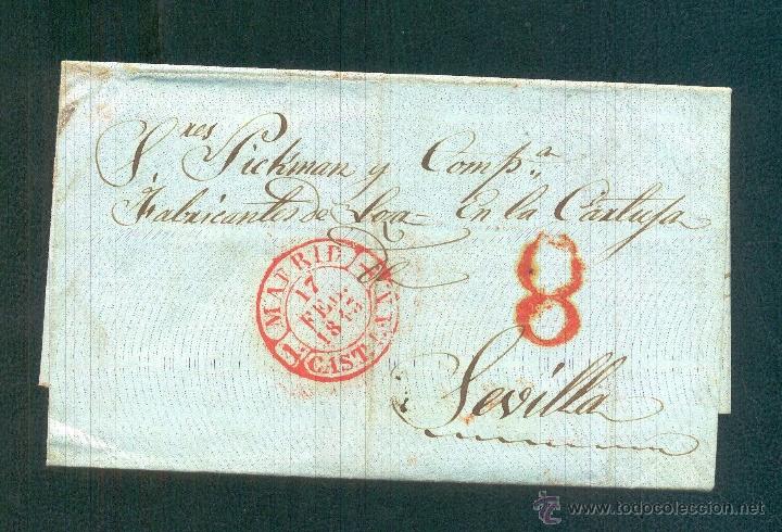 Sellos: 1843. MADRID A SEVILLA - Foto 1