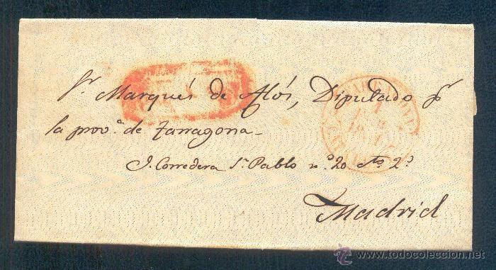 Sellos: 1851.- TARRAGONA A MADRID - Foto 1