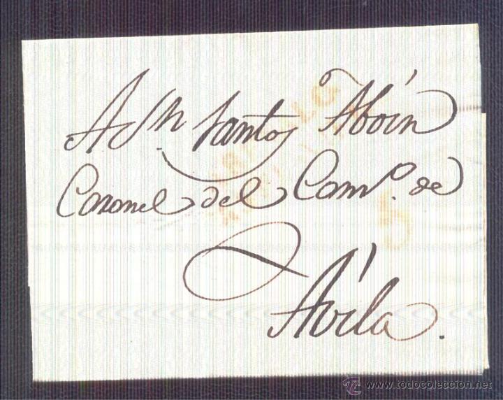 Sellos: 1836.- AREVALO A &Aacute;VILA - Foto 1