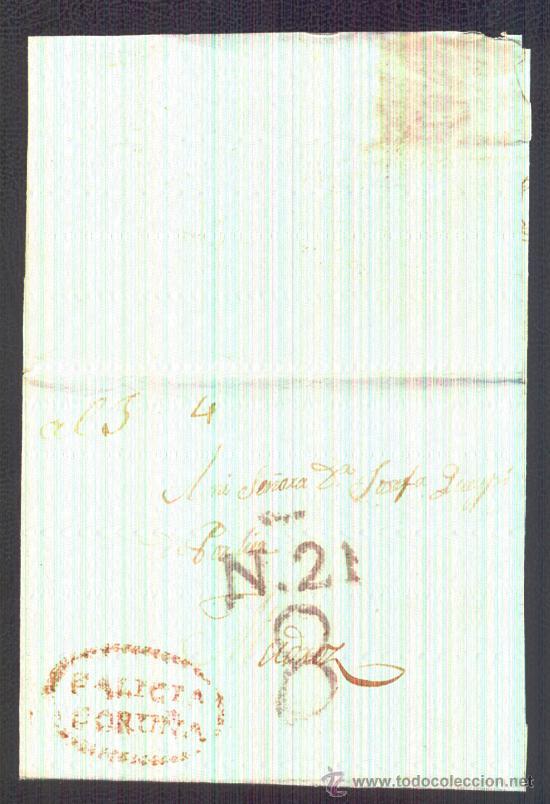Sellos: 1823.- CORU&Ntilde;A A MADRID - Foto 1