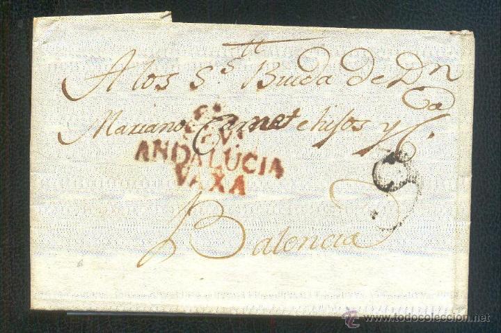 Sellos: 1799.- SEVILLA A VALENCIA - Foto 1