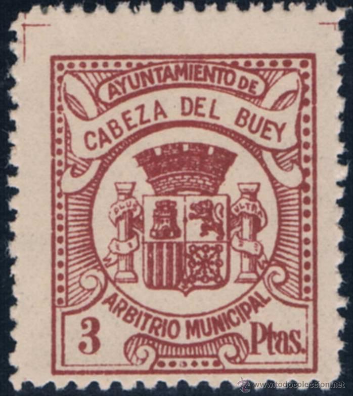 Sellos: CABEZA DEL BUEY (BADAJOZ) - Foto 1