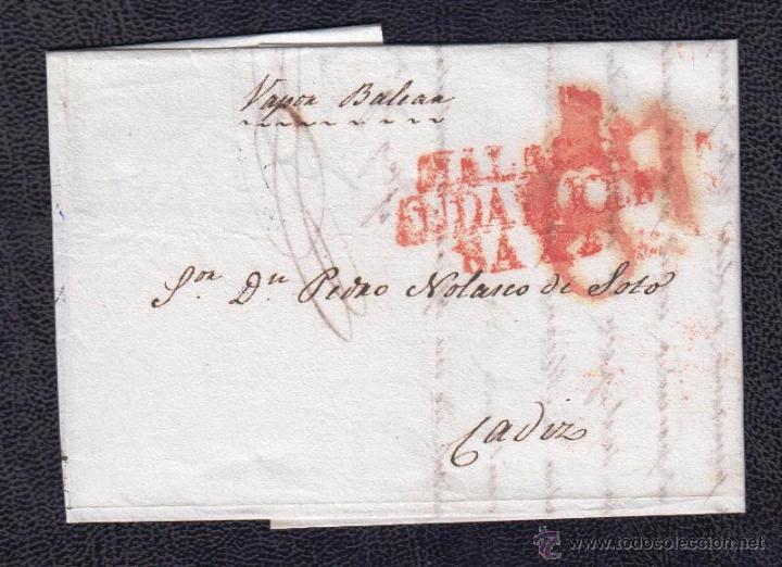 Sellos: 1838.-M&Aacute;LAGA A C&Aacute;IDIZ - Foto 1
