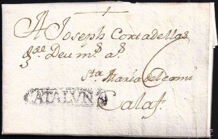 Sellos: 1784 Cervera a Calaf - Foto 1
