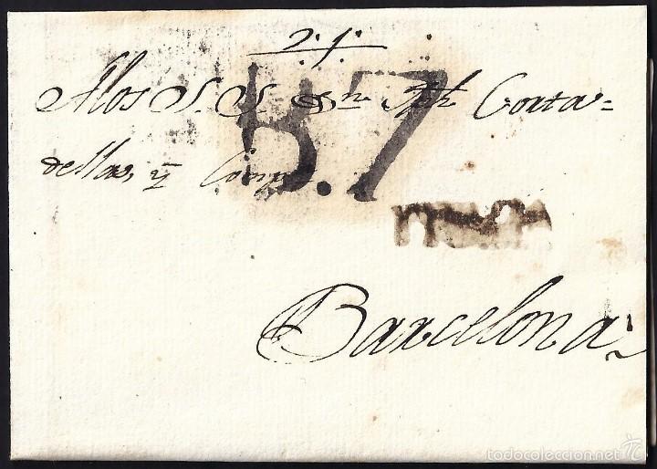 Sellos: 1818 Ser&oacute;s a Barcelona - Foto 1