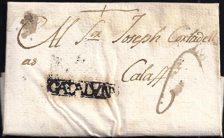 Sellos: 1801 Balaguer a Calaf - Foto 1