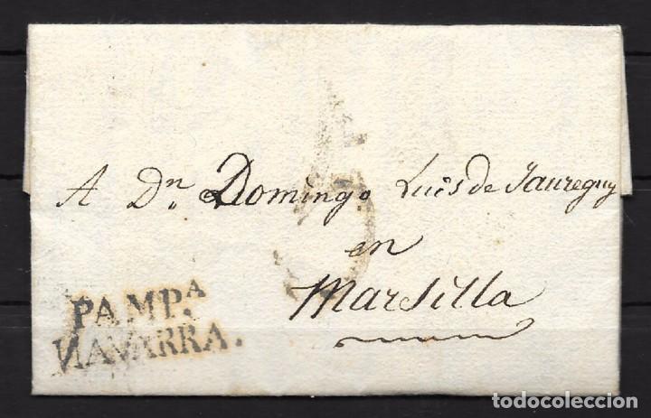 Sellos: 1824. MARCA DE PAMPLONA - Foto 1