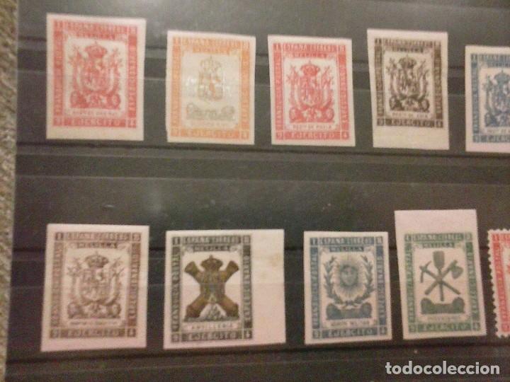 Sellos: sellos del ejercito melilla 1895 - Foto 2