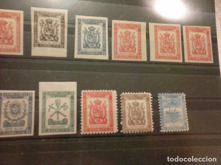 Sellos: sellos del ejercito melilla 1895 - Foto 3