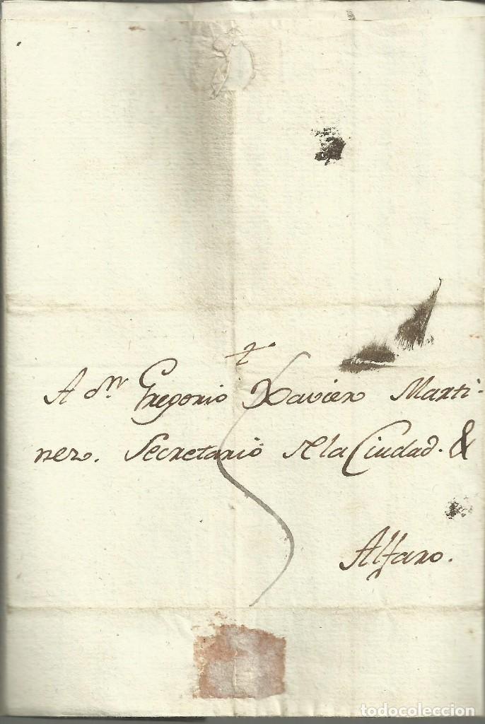 Sellos: Aldeanueva - Alfaro 1815 - Foto 1