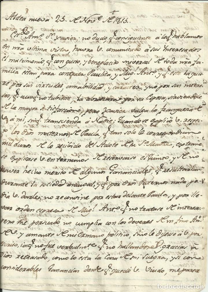 Sellos: Aldeanueva - Alfaro 1815 - Foto 2