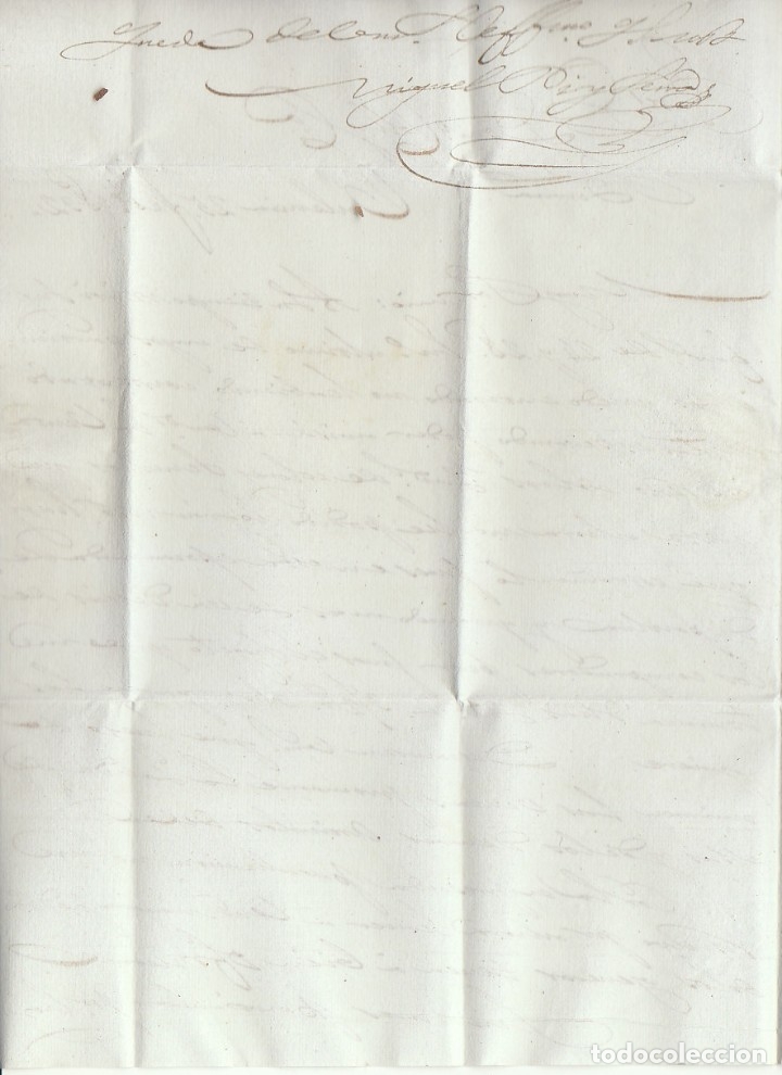 Sellos: VALENCIA a BARCELONA.1832. - Foto 4