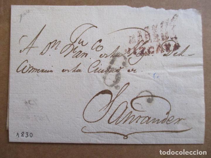 Sellos: CIRCULADA 1830 de LAREDO a  SANTANDER - Foto 1