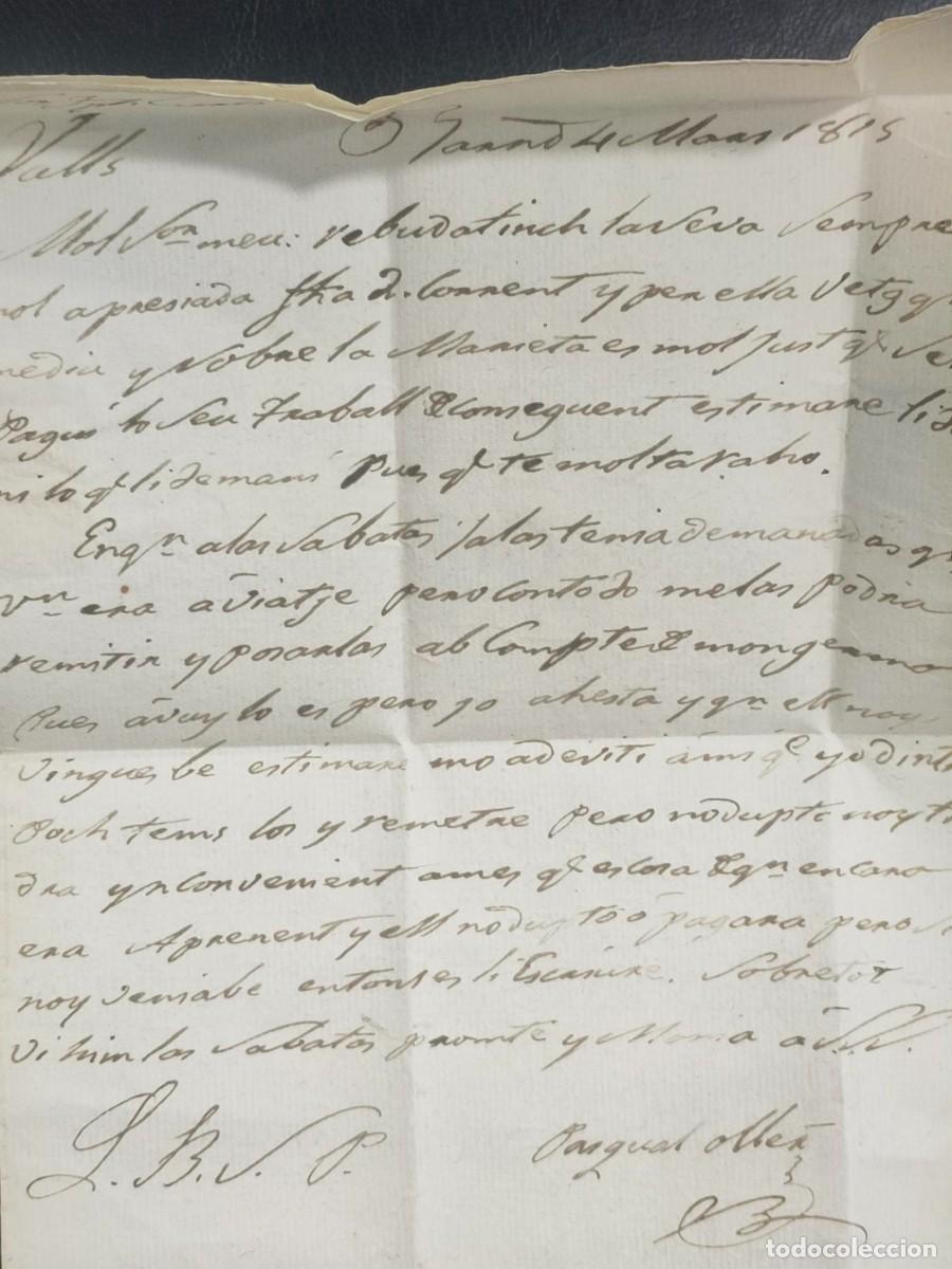 Sellos: 1815.- BARCELONA A VALLS - Foto 2