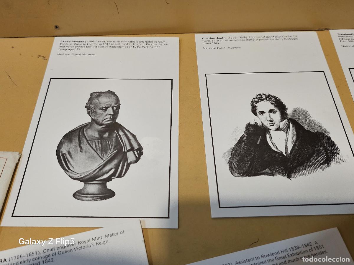 Sellos: 6 postales de sellos - Foto 2