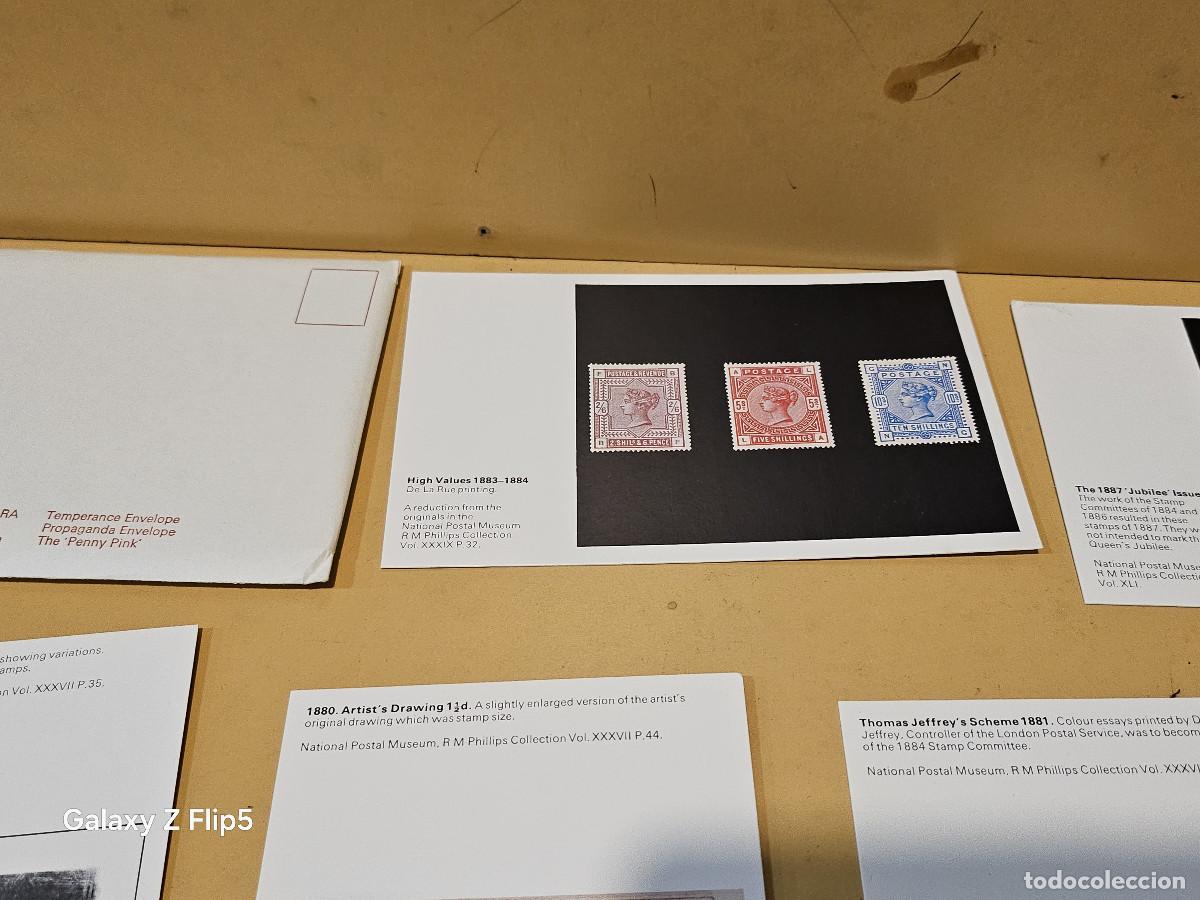 Sellos: 6 postales de sellos - Foto 2