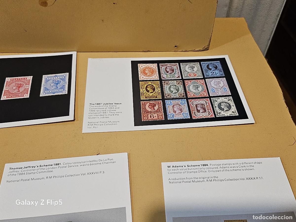 Sellos: 6 postales de sellos - Foto 3