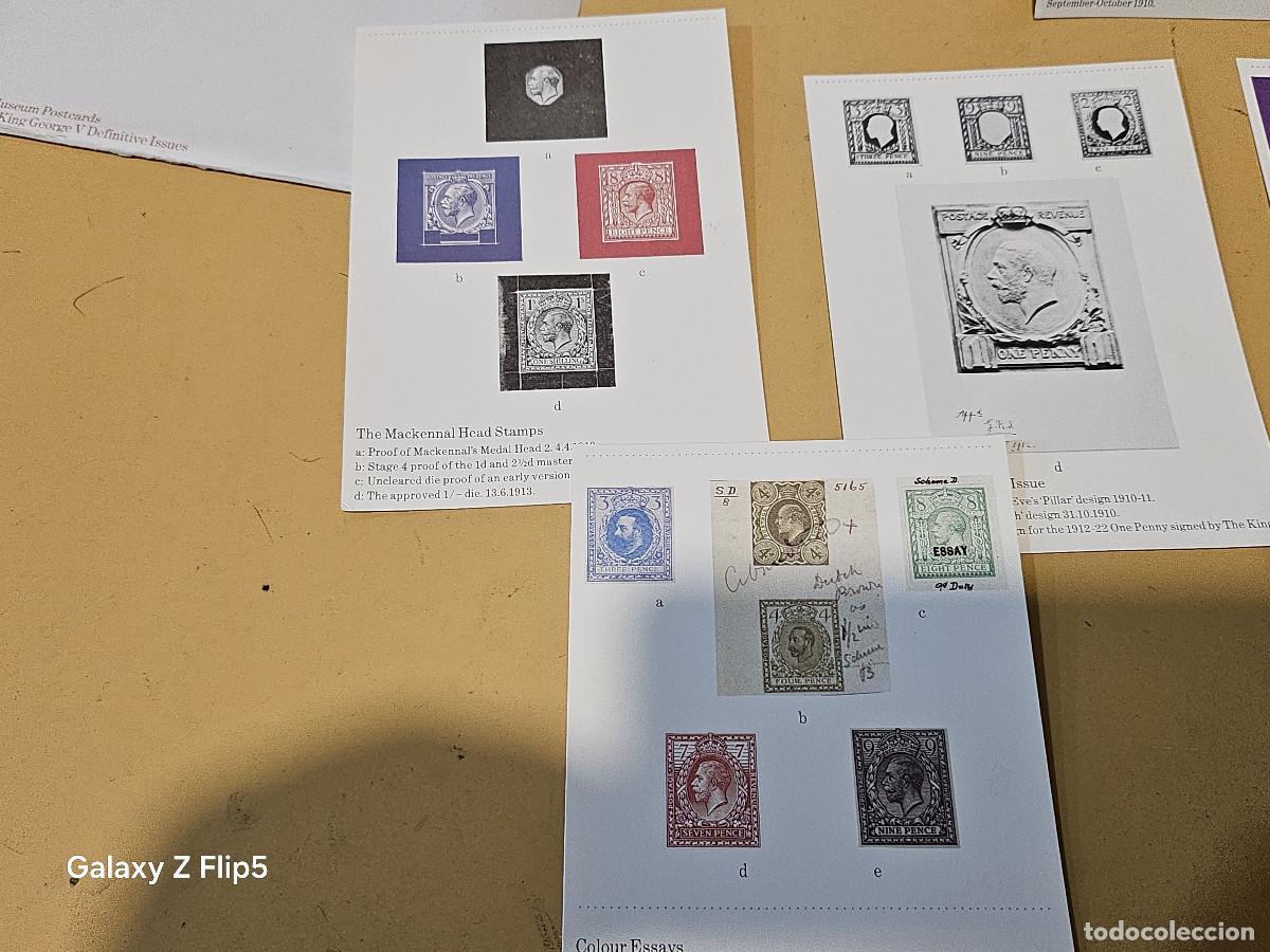 Sellos: 6 postales sobre sellos - Foto 4