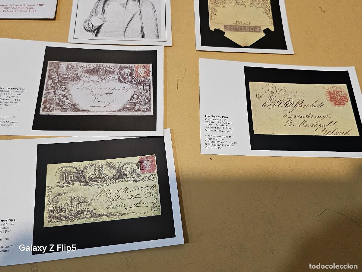 Sellos: 6 postales de sellos - Foto 3