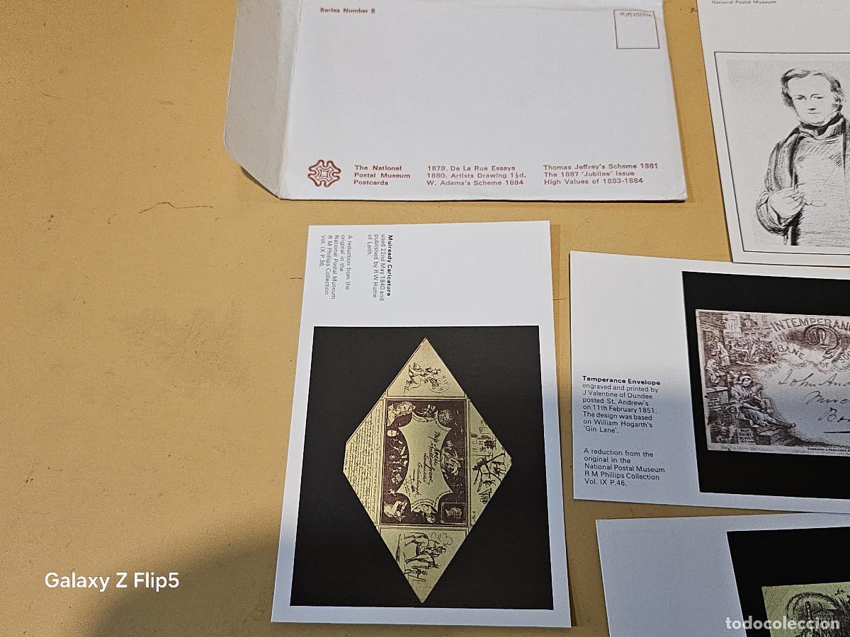 Sellos: 6 postales de sellos - Foto 4
