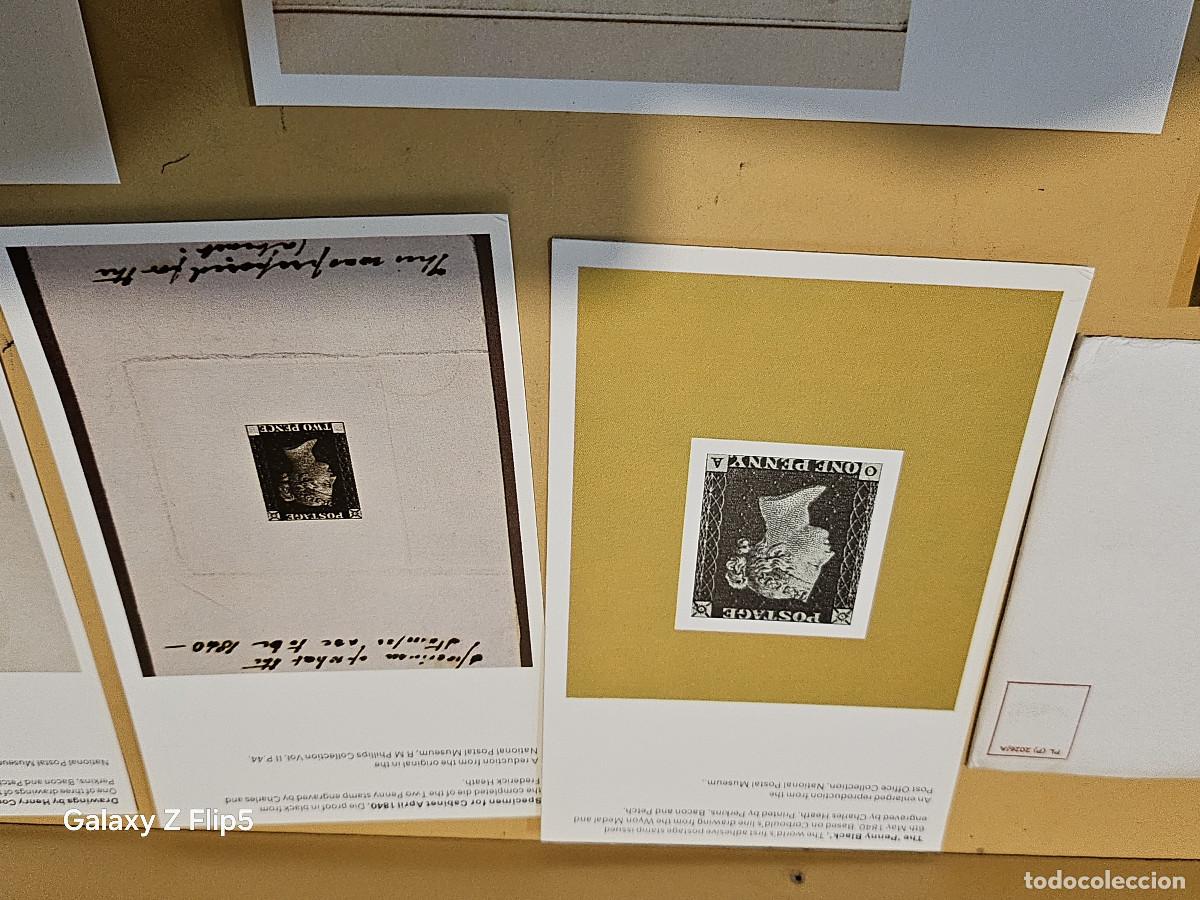 Sellos: 6 postales de sellos - Foto 2