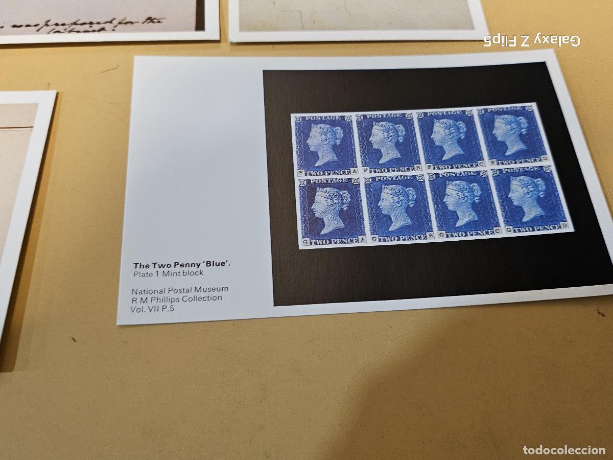 Sellos: 6 postales de sellos - Foto 4