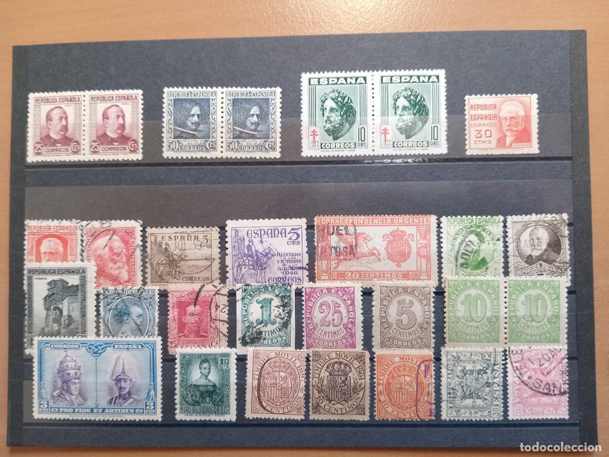 Sellos: Restos de colecci&oacute;n.