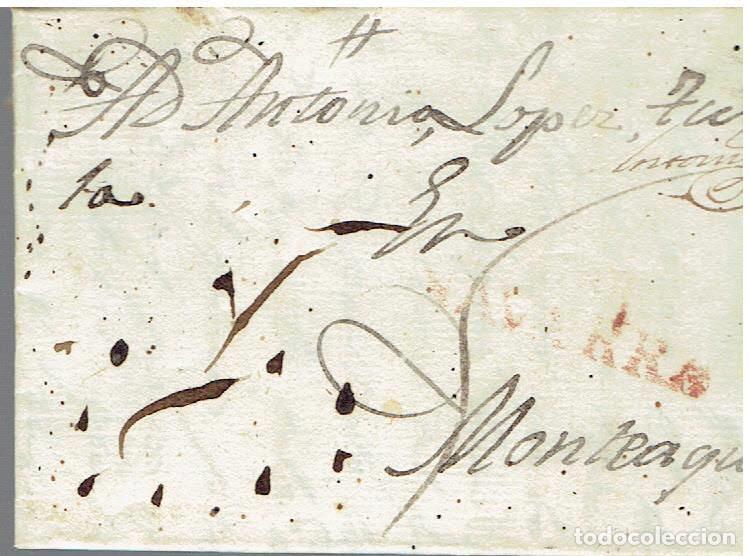 Sellos: FA8192. PREFILATELIA. 1839, 30 de mayo. Carta completa circulada de Lerin a Monteagudo