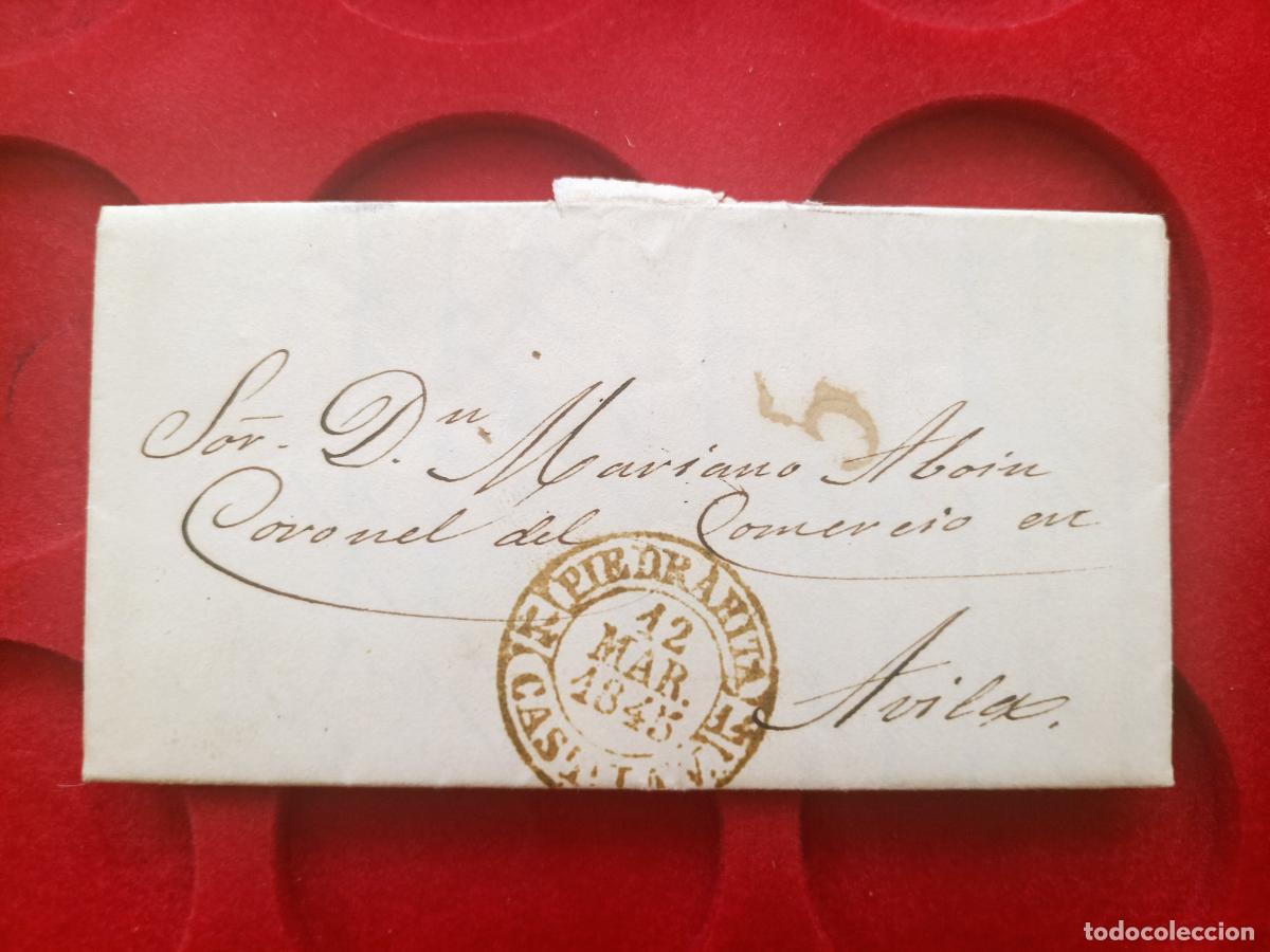 Sellos: PREFILATELIA. Carta. Piedrahita, Avila