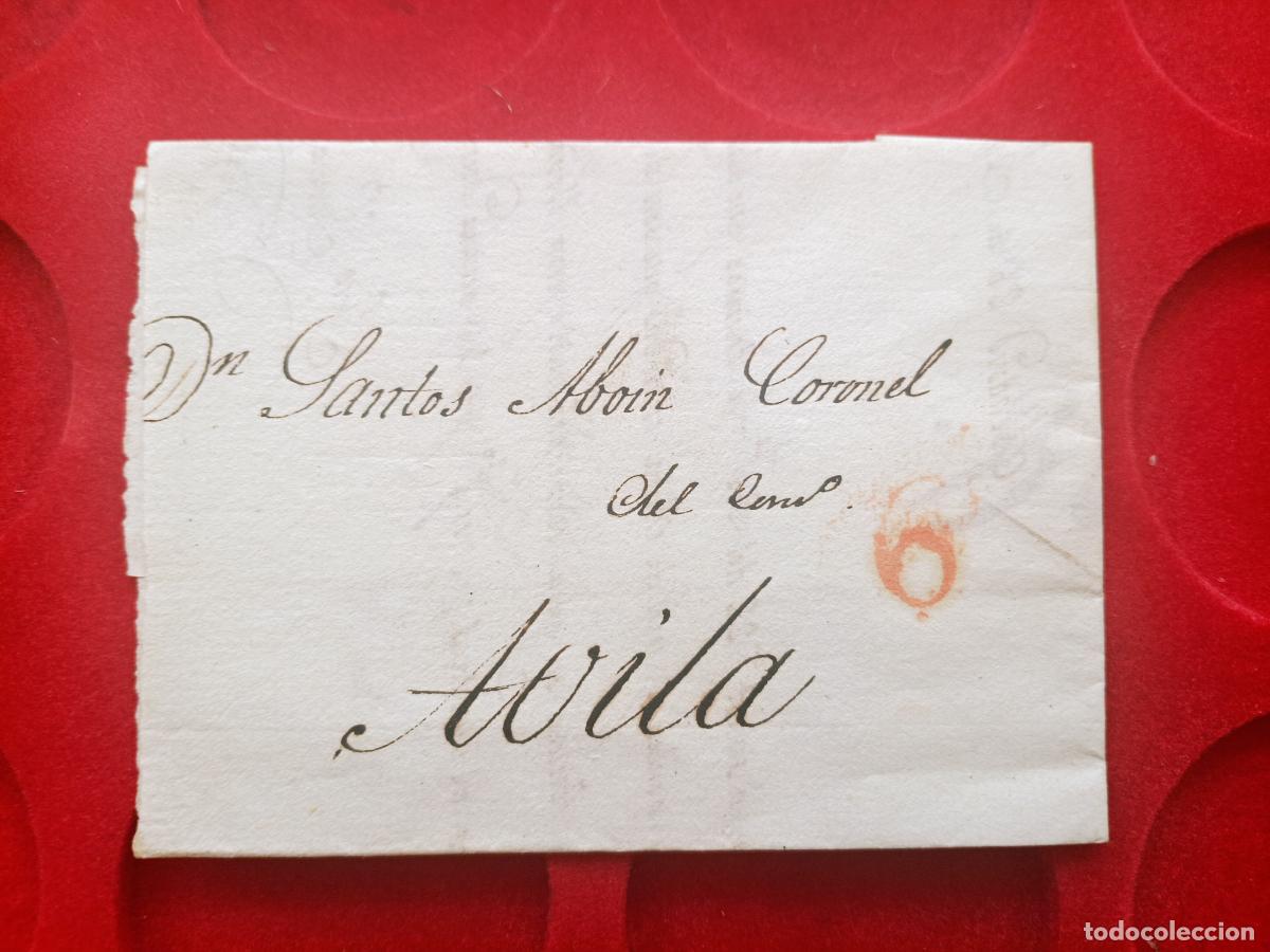 Sellos: PREFILATELIA AVILA 1826. CARTA