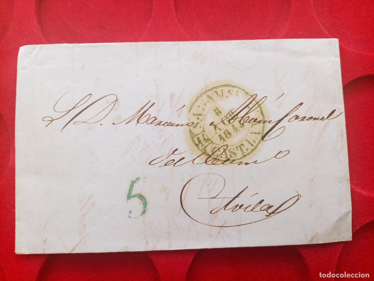 Briefmarken: PREFILATELIA SALAMANCA A AVILA, CARTA ENTERA