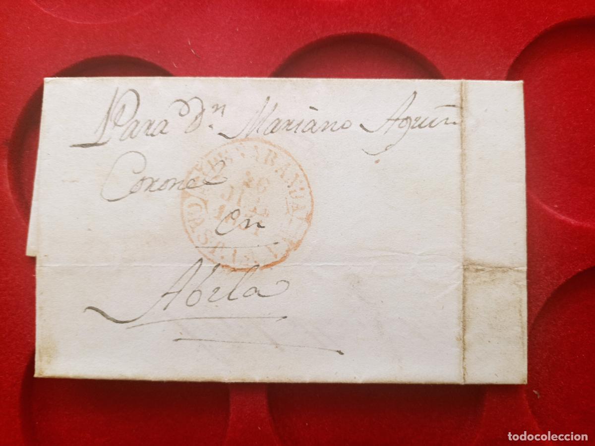 Sellos: PREFILATELIA PE&Ntilde;ARANDA DE DUERO, BURGOS A AVILA, CARTA ENTERA