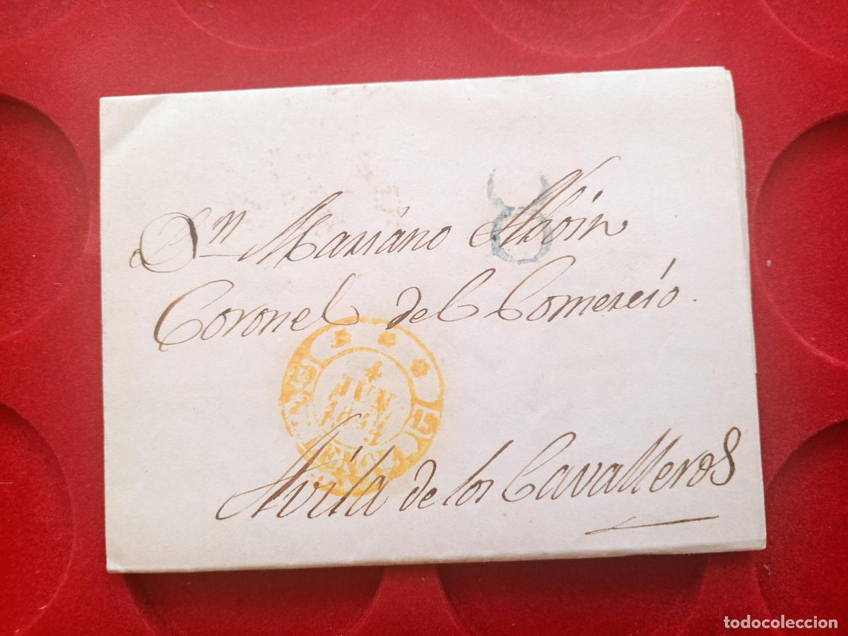 Sellos: PREFILATELIA VALENCIA A AVILA, CARTA ENTERA