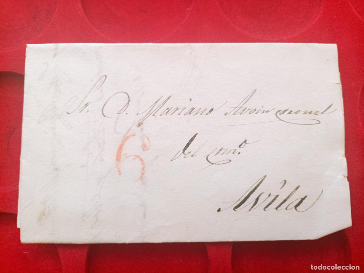 Sellos: PREFILATELIA AVILA CARTA ENTERA