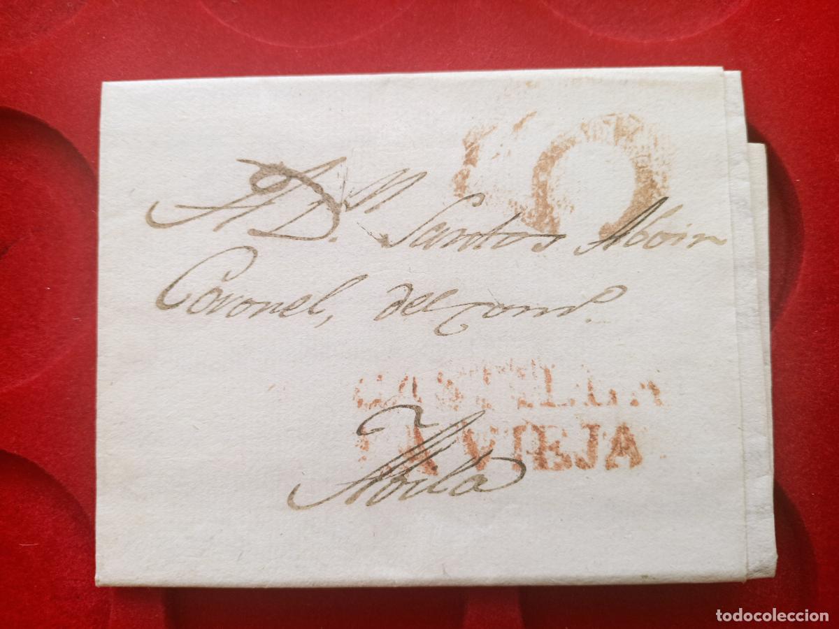 Sellos: PREFILATELIA AVILA CARTA ENTERA CATILLA LA VIEJA