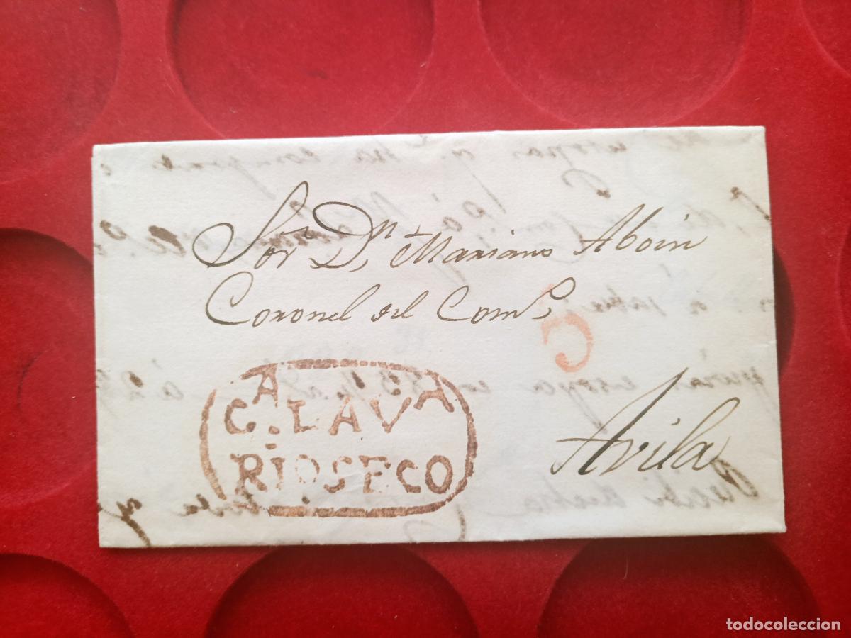 Sellos: PREFILATELIA. CARTA ENTERA. MEDINA DE RIOSECO, VALLADOLID