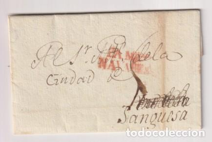 Stamps: Carta de Pamplona a Sang&uuml;esa (Al juzgado de la Delegaci&oacute;n General del Reino de Navarra) Del 1&ordf; de No
