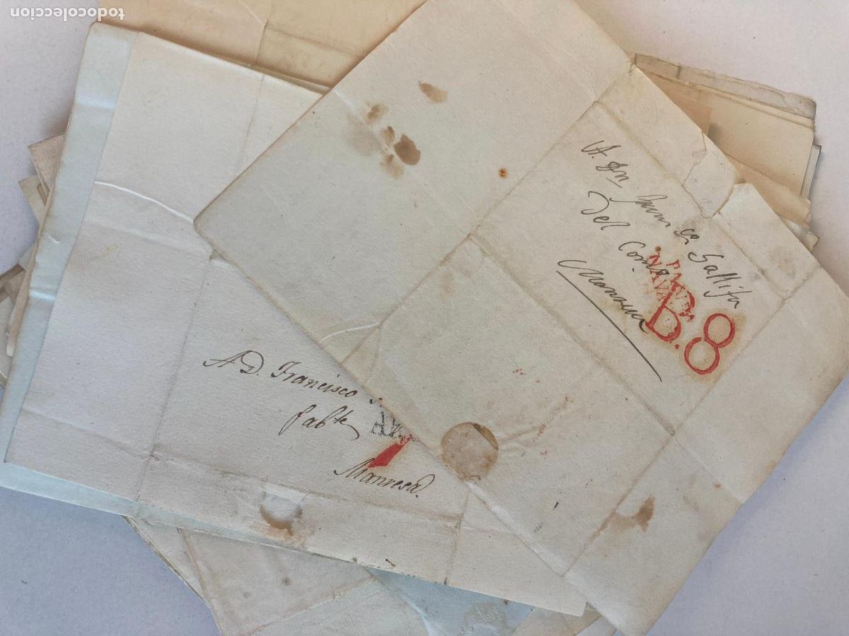 Sellos: BUEN LOTE DE CARTAS PREFILATELICAS, ALGUNA DIFICIL - VER FOTOS