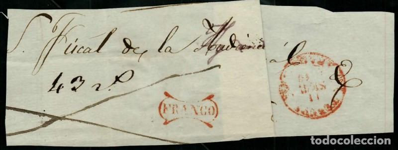 Sellos: FA1001C. PREFILATELIA. Sin Fecha. Fragmento de cubierta remitida desde Teruel