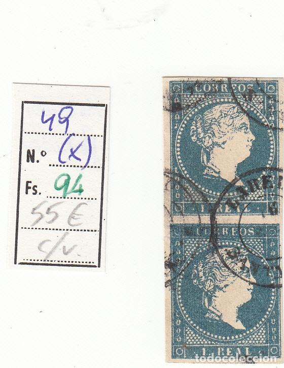 Timbres: CRSE0094 SELLO ESPA&Ntilde;A VARIANTE 49 X MATASELLO FECHADOR